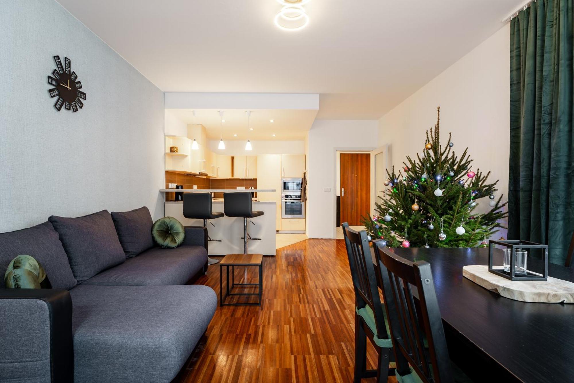Auriapartments Karlin 2Kk S Terasou A Parkovanim Praga Exterior foto